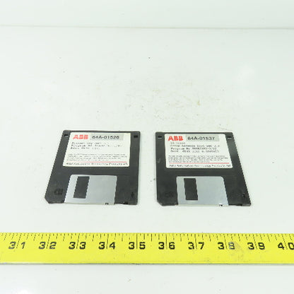 ABB 3HAB2392-2/00 Setup Network Boot Disk W/ 3HAB2390-1/47 System Key Disk
