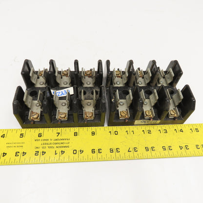 USD J60030-3P 30A 600V 3P Class J Fuse Holder Lot Of 2