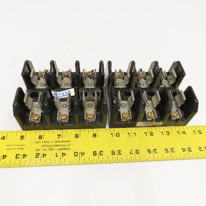 USD J60030-3P 30A 600V 3P Class J Fuse Holder Lot Of 2