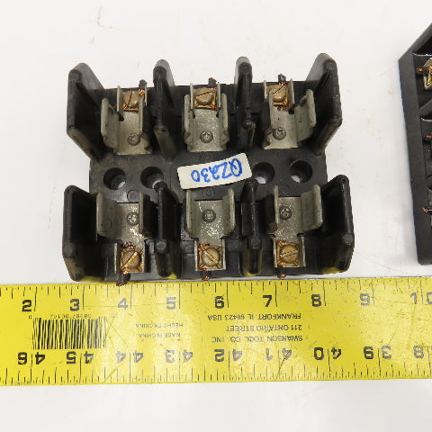 USD J60030-3P 30A 600V 3P Class J Fuse Holder Lot Of 2