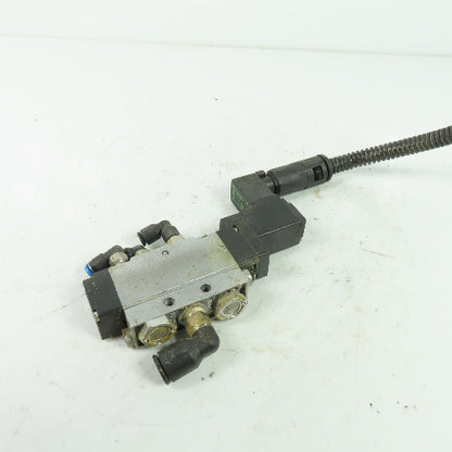 Festo MEH-5/2-1/8-S-B Pneumatic Solenoid Valve 24VDC 145PSI