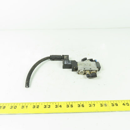 Festo MEH-5/2-1/8-S-B Pneumatic Solenoid Valve 24VDC 145PSI