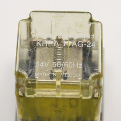 Potter & Brumfield KRPA-11AG-24 24V 50/60Hz Relay With Socket Base Lot Of 3