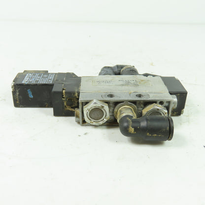 Festo <-- MEH-5/2-1/8-B Pneumatic Solenoid Valve 24VDC 145PSI