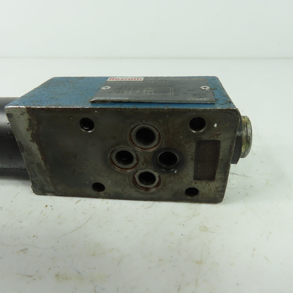 Rexroth ZDR 6 DA2-43/25Y Hydraulic Pressure Relief Valve R900410808