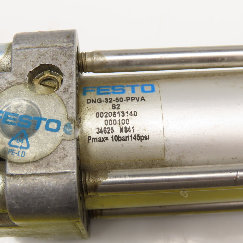 Festo DNG-32-50-PPVA 32mm Bore 50mm Double Stroke Air Cylinder