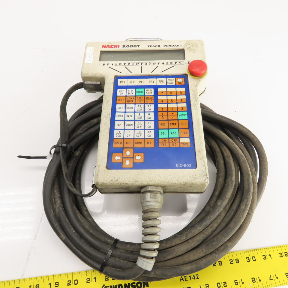 Nachi RTC221 Robot Teach Pendant S10-B02 & Cable