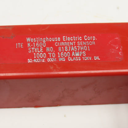 Westinghouse ITE K-1600 8187A57H01 1000-1600A 50-400Hz Current Transformer