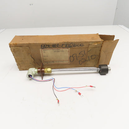 Stewart Warner Alemite 385007-A1 12" Depth Low Level Float Switch NOS