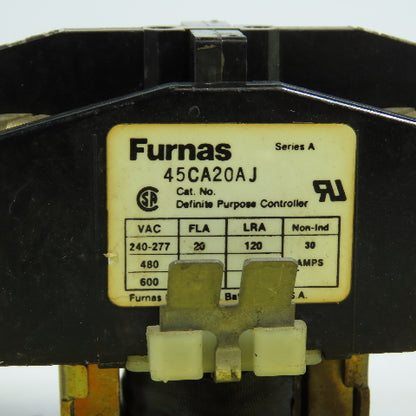 Furnas 45CA20AJ Definite Purpose Contactor 30A 24V Coil Lot Of 3