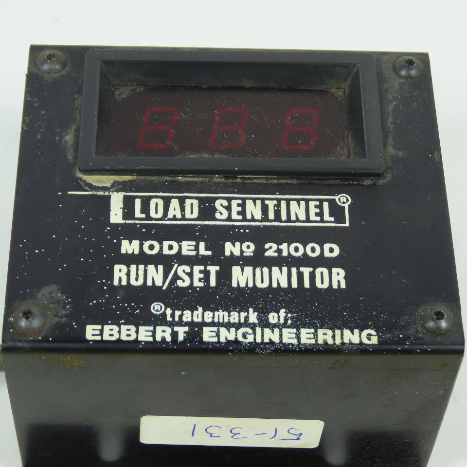 Load Sentinel 2100D Digital Run / Set Monitor