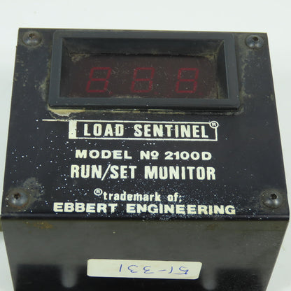 Load Sentinel 2100D Digital Run / Set Monitor