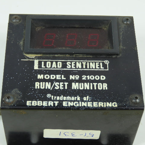 Load Sentinel 2100D Digital Run / Set Monitor