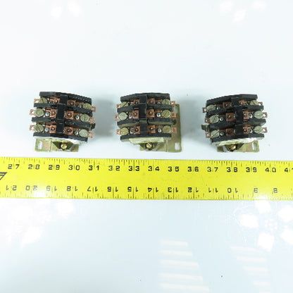Furnas 41NB30AJP 30A Definite Purpose Contactor 7-1/2HP 24V Coil Lot Of 3