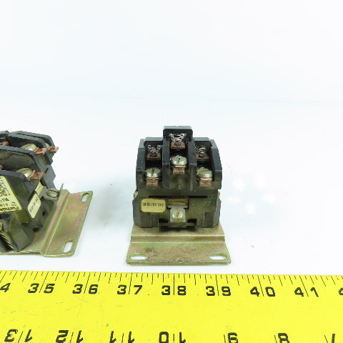 Furnas 41NB30AJP 30A Definite Purpose Contactor 7-1/2HP 24V Coil Lot Of 3