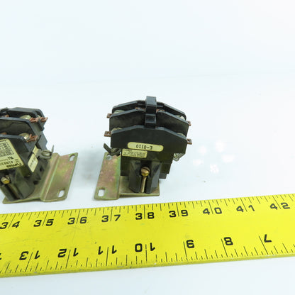 Furnas 41NB30AJP 30A Definite Purpose Contactor 7-1/2HP 24V Coil Lot Of 3