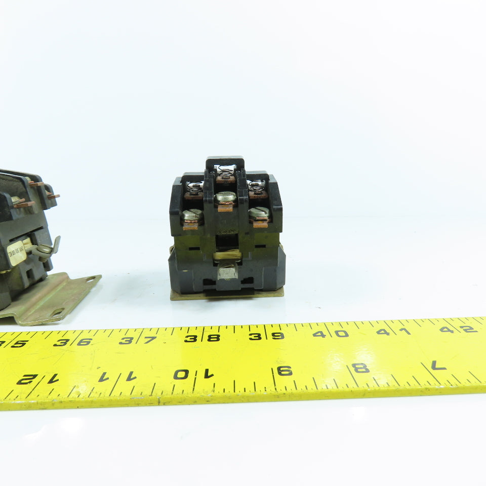 Furnas 41NB30AJP 30A Definite Purpose Contactor 7-1/2HP 24V Coil Lot Of 3