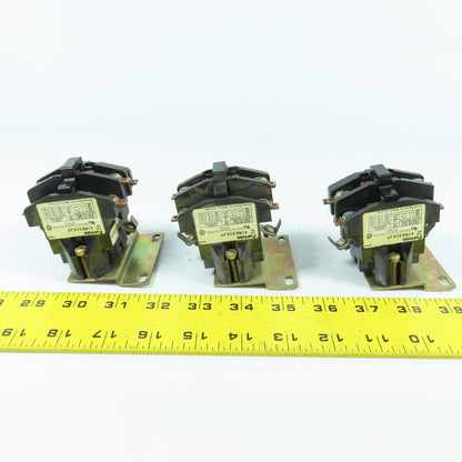 Furnas 41NB30AJP 30A Definite Purpose Contactor 7-1/2HP 24V Coil Lot Of 3