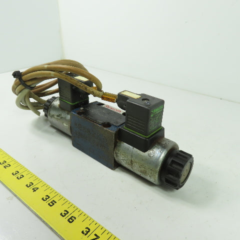 Rexroth 4WE 6 D62/OFEG24N9K4 4/2 Position Hydraulic Solenoid Valve 24VDC