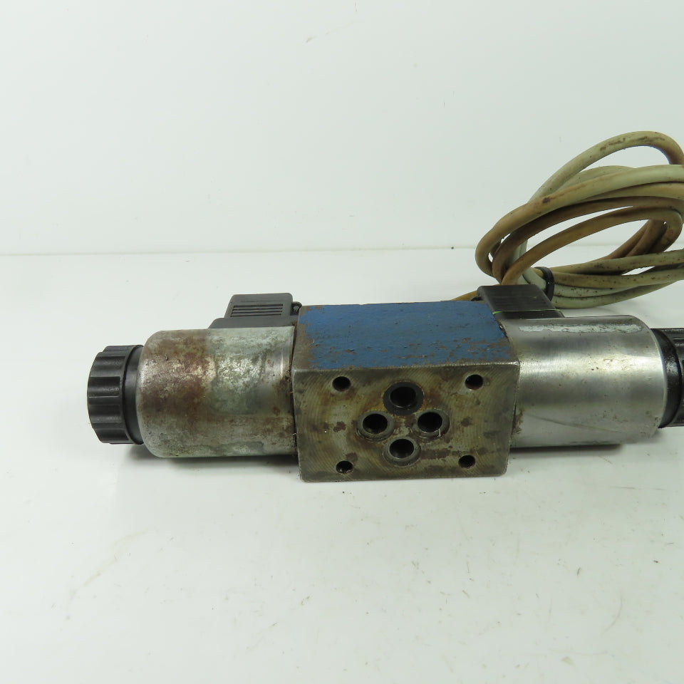 Rexroth 4WE 6 D62/OFEG24N9K4 4/2 Position Hydraulic Solenoid Valve 24VDC