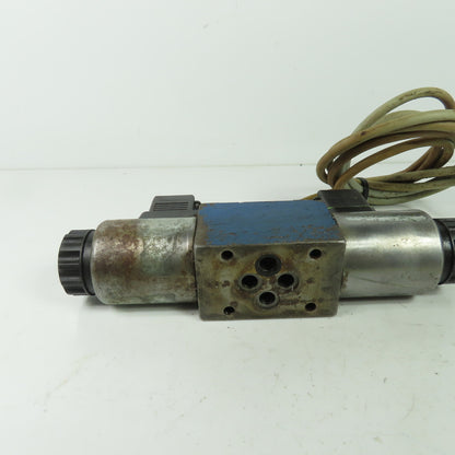 Rexroth 4WE 6 D62/OFEG24N9K4 4/2 Position Hydraulic Solenoid Valve 24VDC