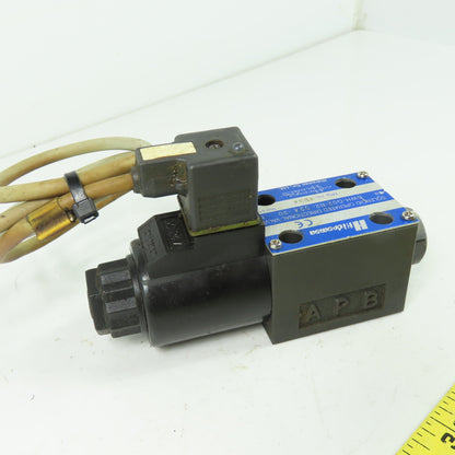 Hidraman SWH-G02-B2-D24-20 Hydraulic Solenoid Directional Control Valve 24VDC