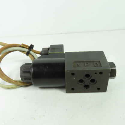 Hidraman SWH-G02-B2-D24-20 Hydraulic Solenoid Directional Control Valve 24VDC