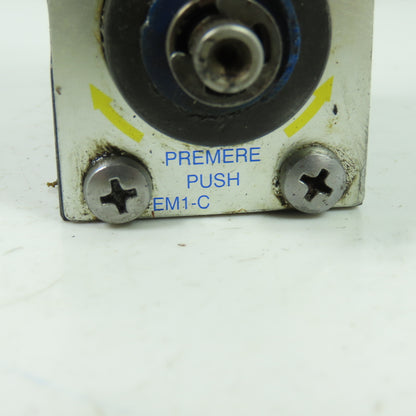 MP Filtri EM1-C Hydraulic Gauge Insulator Valve G1/4