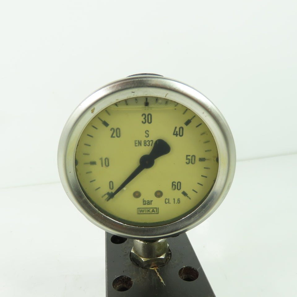 MP Filtri EM1-C Hydraulic Gauge Insulator Valve G1/4
