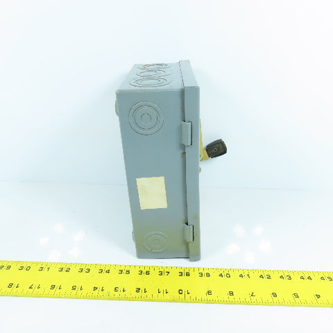 Square D D221N 30A 240VAC 2 Pole Non-Fusible Safety Disconnect Switch NEW