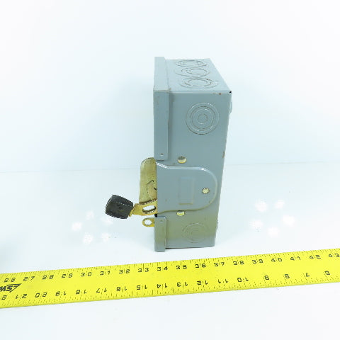 Square D D221N 30A 240VAC 2 Pole Non-Fusible Safety Disconnect Switch NEW