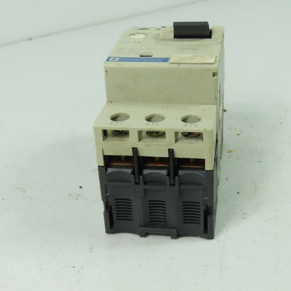 Telemecanique GV2-RT06 3 Pole Manual Motor Starter 600V 1Hp 1-1.6A Trip