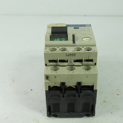 Telemecanique GV2-RT06 3 Pole Manual Motor Starter 600V 1Hp 1-1.6A Trip