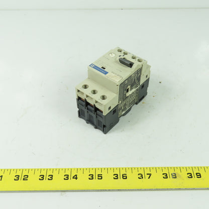 Telemecanique GV2-RT06 3 Pole Manual Motor Starter 600V 1Hp 1-1.6A Trip