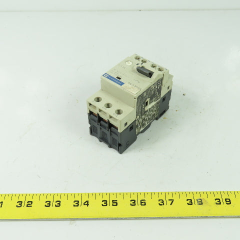 Telemecanique GV2-RT06 3 Pole Manual Motor Starter 600V 1Hp 1-1.6A Trip
