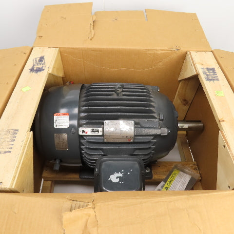 Nidec H15P3D DL25 15HP AC Electric Motor 1180RPM 208-230/460V 3PH 284T Frame NEW