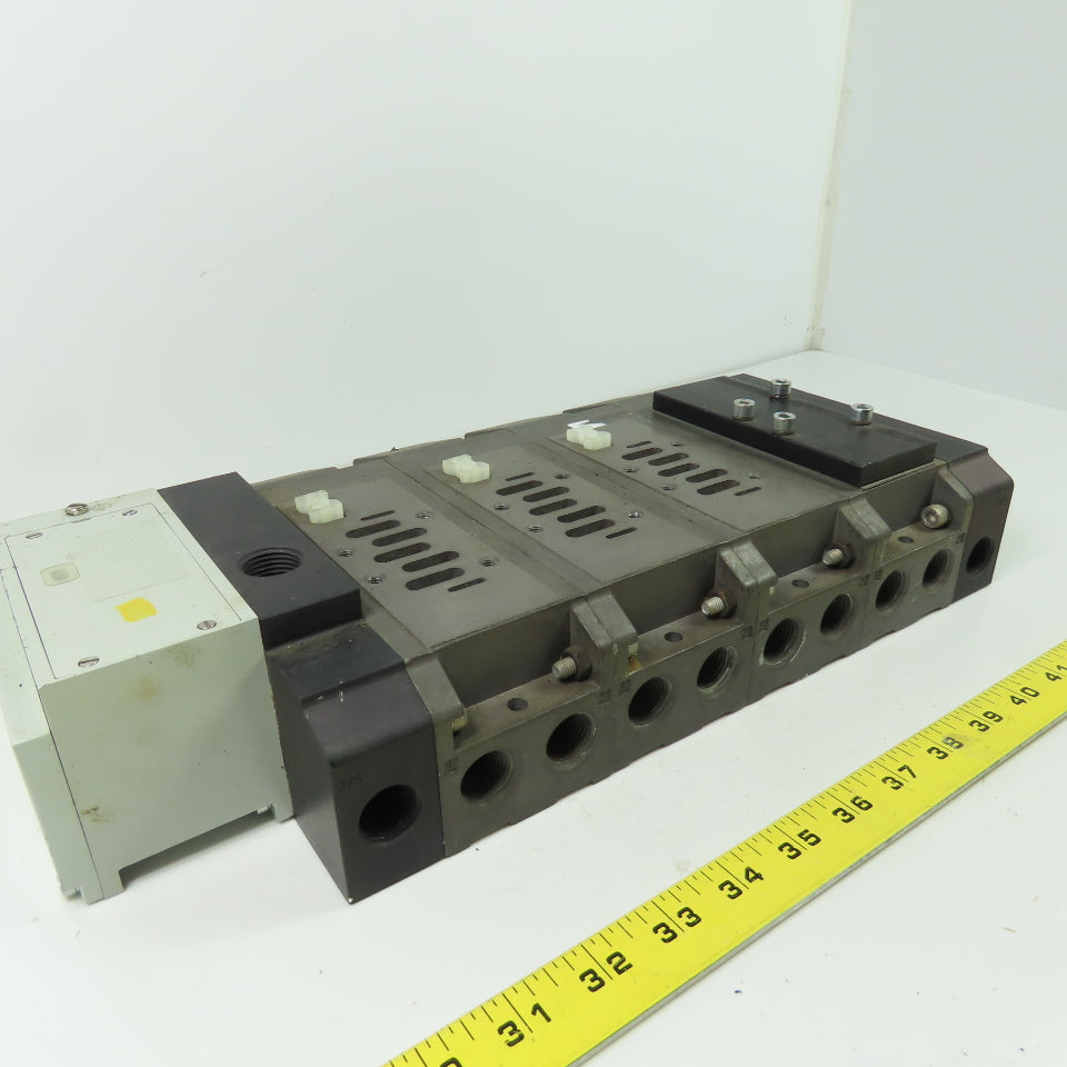 Rexroth Style 4-position Pneumatic Solenoid Valve Manifold