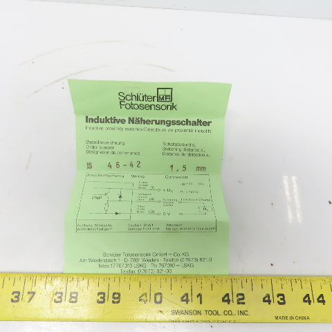 Schluter Automation IS 46-42 Proximity Sensor Switch