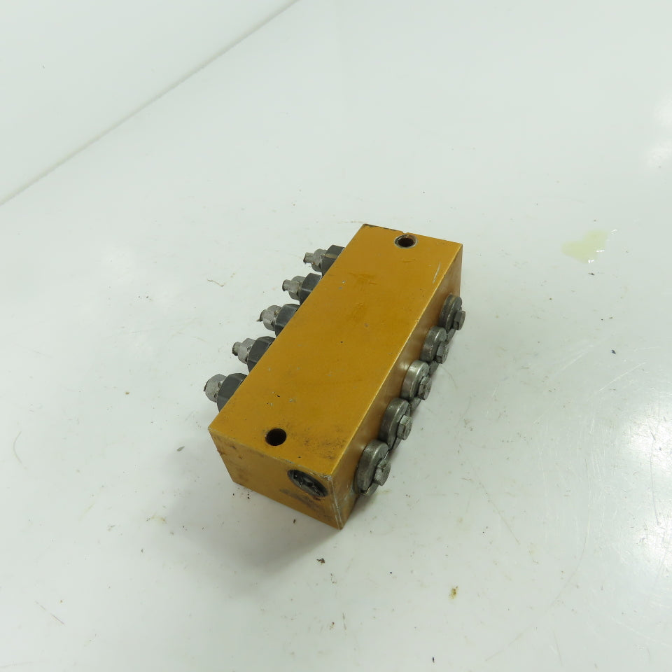 5 Way Lubrication Metering Manifold 4" OAL