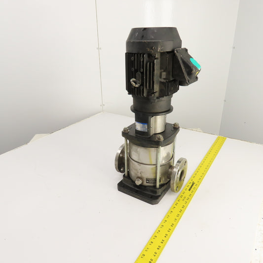 Ebara 40EVML261.5 250 l/min 1.5kW Stainless Vertical Multi-Stage Pump 460V 3PH