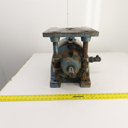 Eurodrive R8OP 5.14:1 Ratio Inline Gear Reducer 4510 lb.in. Torq. 1-1/8 x 2-1/8"