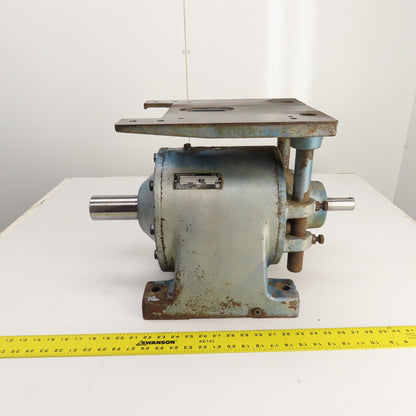 Eurodrive R8OP 5.14:1 Ratio Inline Gear Reducer 4510 lb.in. Torq. 1-1/8 x 2-1/8"