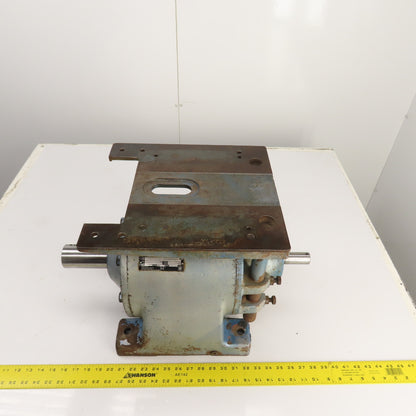 Eurodrive R8OP 5.14:1 Ratio Inline Gear Reducer 4510 lb.in. Torq. 1-1/8 x 2-1/8"