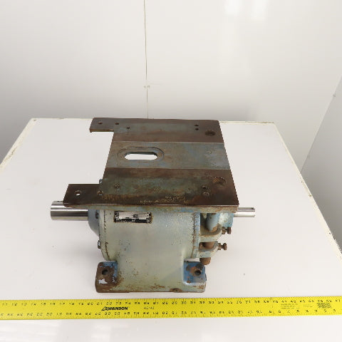 Eurodrive R8OP 5.14:1 Ratio Inline Gear Reducer 4510 lb.in. Torq. 1-1/8 x 2-1/8"