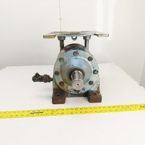 Eurodrive R8OP 5.14:1 Ratio Inline Gear Reducer 4510 lb.in. Torq. 1-1/8 x 2-1/8"