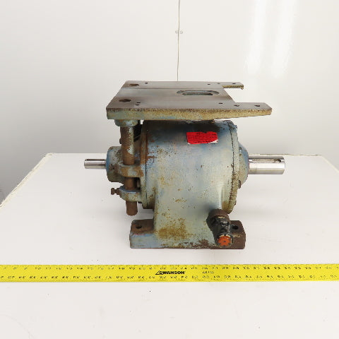 Eurodrive R8OP 5.14:1 Ratio Inline Gear Reducer 4510 lb.in. Torq. 1-1/8 x 2-1/8"