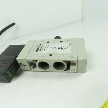 Numatics L23BA452BG00061 Pneumatic Solenoid Valve 10Bar 3/8" NPT 24VDC Coil