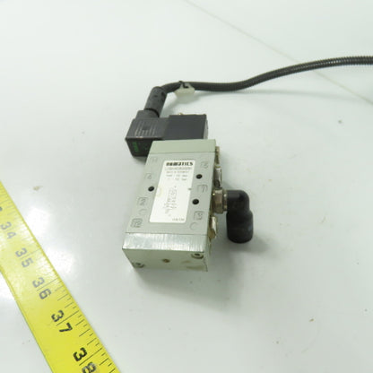 Numatics L23BA452BG00061 Pneumatic Solenoid Valve 10Bar 3/8" NPT 24VDC Coil