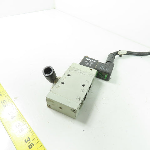 Numatics L23BA452BG00061 Pneumatic Solenoid Valve 10Bar 3/8" NPT 24VDC Coil