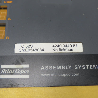 Atlas Copco 4240 0440 81 Power Macs Tightening Controller TC 52S